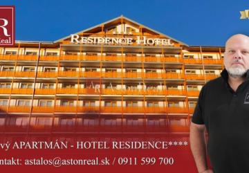 Reality DVOJizbový Apartmán na jedinečnom mieste - RESIDENCE HOTEL****