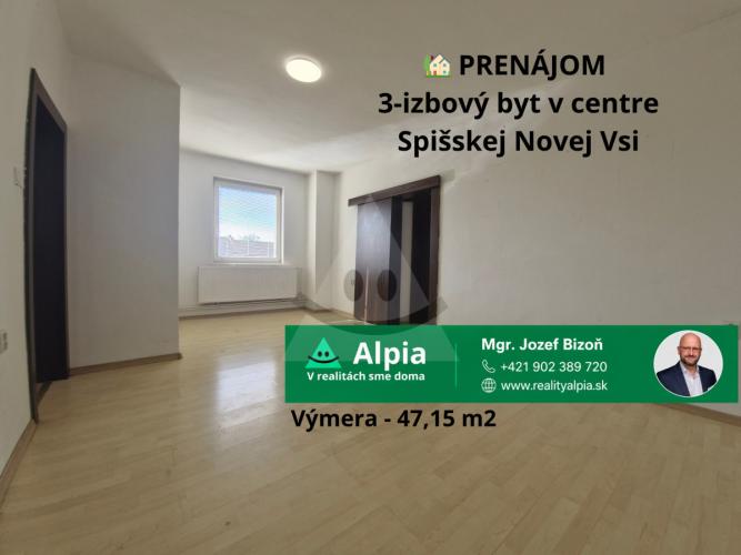 Reality 3-izbový byt byt, Spišská Nová Ves, Staré Mesto