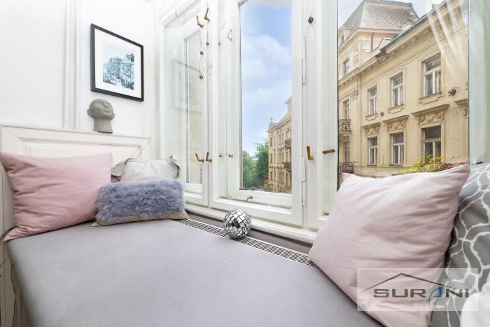 Reality 4-izbový byt na Štefánikovej ulici | 108 m² + balkón 2 m² | Bratislava - Staré Mesto