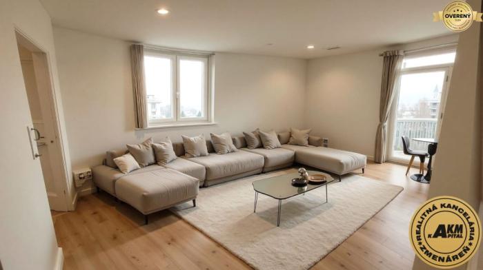 Reality 3 izbový byt 86 m2 na predaj,2 balkóny,  novostavba, Zvolen