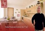 Reality Predaj! Priestranný 4-izbový byt 77 m² s balkónom v Lipt. Mikuláši