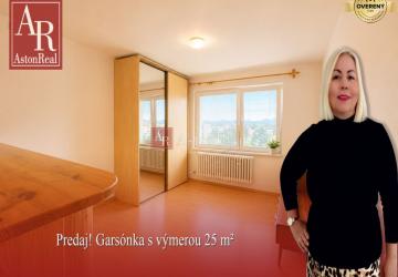 Reality Predaj! Garsónka 25m²,  v obľúbenej lokalite v Liptovskom Hrádku