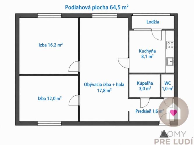 Reality BA/PETRŽALKA - 3i byt po staršej rekonštrukcii s loggiou  - Jasovská