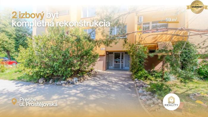 Reality PREDAJ | 2-izb. byt 59 m² | Loggia | Klimatizácia