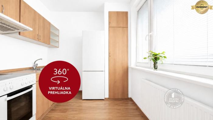 Reality AXIS REAL | 1-IZBOVÝ BYT 38 m², BA V - PETZRŽALKA, VÍGĽAŠSKÁ ULICA