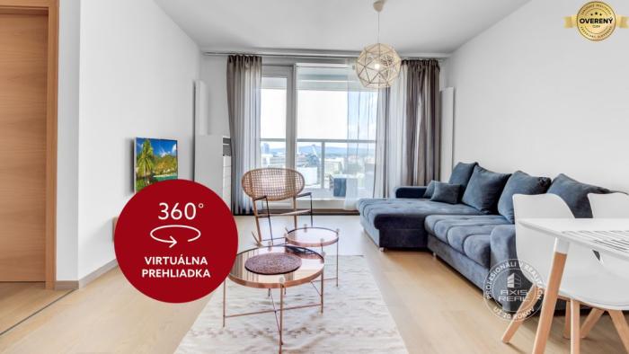 Reality AXIS REAL | Moderný 2-izb. byt, LODŽIA, KLÍMA, PARKING, Panorama City