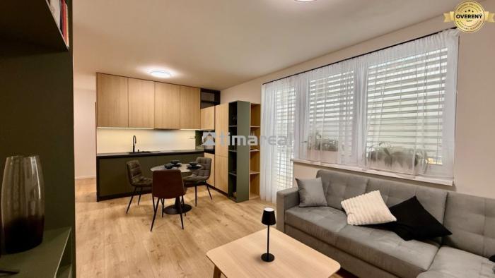 Reality TIMA Real* na prenájom - moderná novostavba 2i bytu v centre s terasou