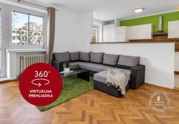 Reality AXIS REAL | 2i zariadený, balkón, pivnica, výťah, pri Horskom Parku