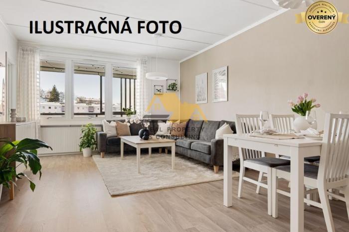 Reality Predám tehlový 3 izbový byt s balkónom v Nových Zámkoch
