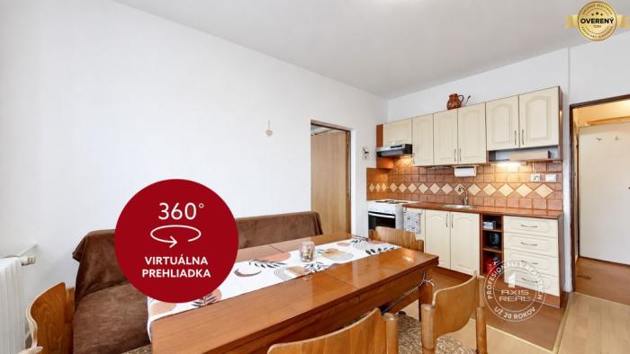 Reality AXIS REAL | Priestranný 2-izbový byt, Stará Ľubovňa, Letná ul.