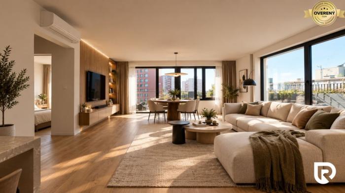 Reality RADO | 4 izbový penthouse 165m² | Greencorner | Bratislava-Nové mesto