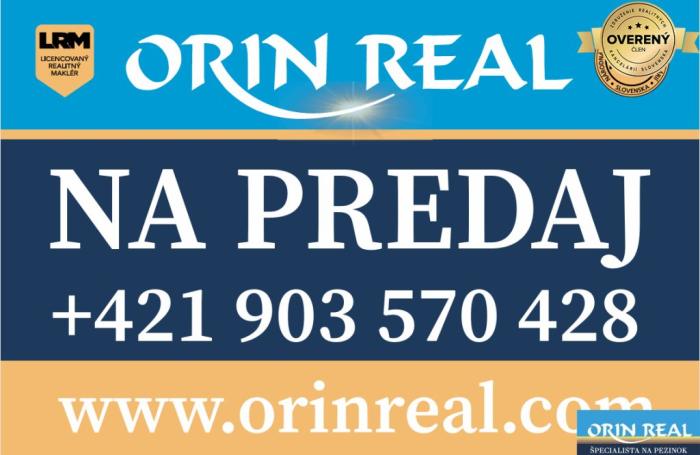 Reality PRIPRAVUJEME-PREDAJ 1 IZB.BYTU V PEZINKU