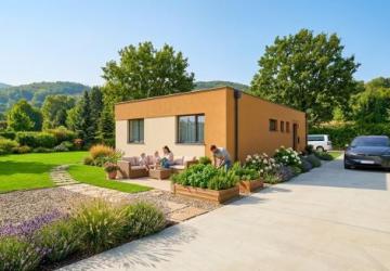 Reality PNORF – eko. novostavba 4i RD s terasou, 109 m2, pozemok 467 m2, D. Otrokovce