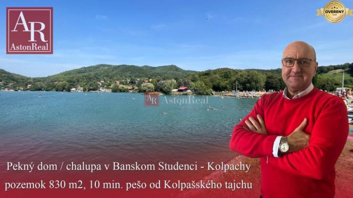 Reality Domček / chalupa: 830 m2, Kolpašské jazero, Banský Studenec