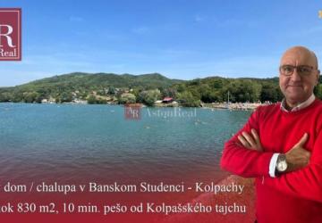 Reality Domček / chalupa: 830 m2, Kolpašské jazero, Banský Studenec