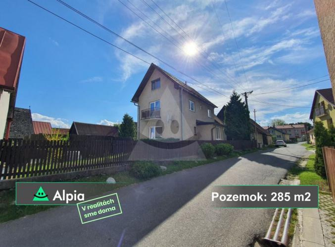 Reality 6-izbový dom dom, Pribylina