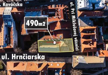 Reality PREDAJ: budova s projektom a stav. povol., Hrnčiarska, Košice-centrum