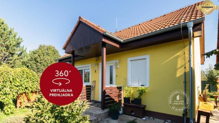 Reality AXIS REAL | 4-izbový DREVODOM, pozemok 1640 m2, Senec, Hrubý Šúr