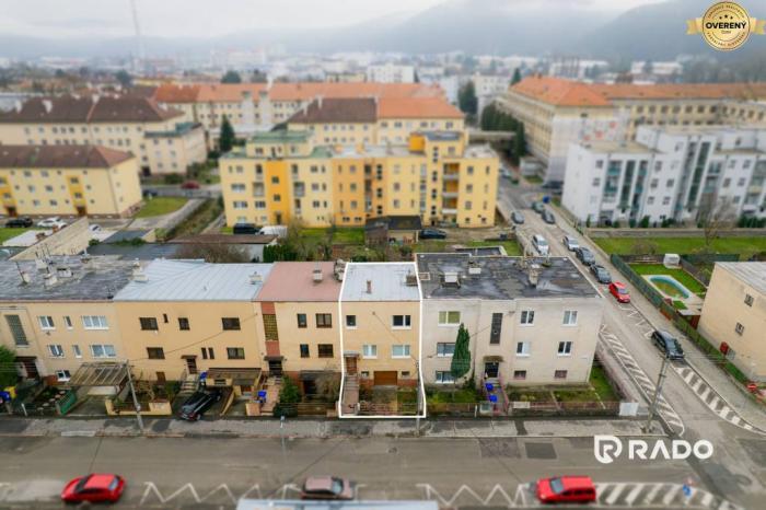Reality RADO | 3i RD s pozemkom 262m2 | ul. Hurbanova, Trenčín