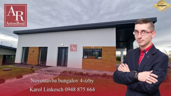 Reality Novostavba RD - bungalov 4 izby - Poprad - Veľký Slavkov, 125 m2