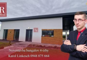 Reality Novostavba RD - bungalov 4 izby - Poprad - Veľký Slavkov, 125 m2