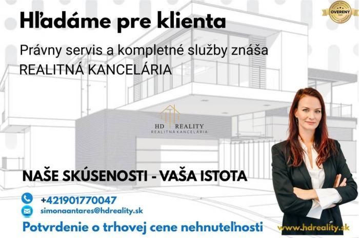 Reality Hľadáme pre klienta  dom v Banskej Bystrici
