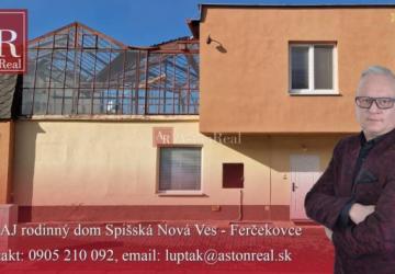 Reality AstonReal: EXKLUZÍVNE predaj rodinný dom Spišská Nová Ves - Ferčekovce