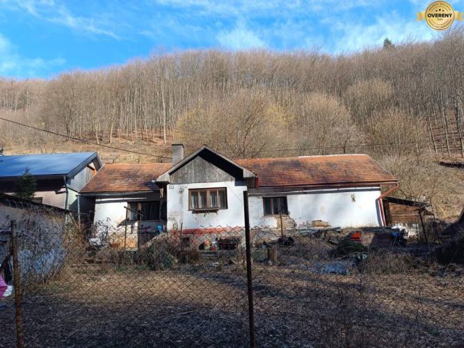 Reality Na predaj chalupa  Banská Hodruša v tichej lokalite