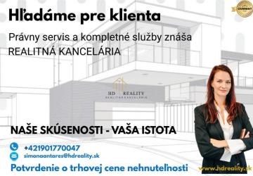 Reality Hľadáme pre menší domček na rekonštrukciu v okolí  Banskej Bystrice