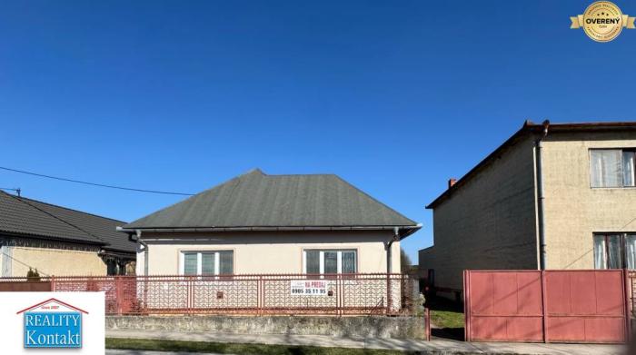 Reality Predáme zachovalý 4 izb. rodinný dom- Pozba