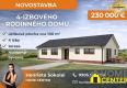 Reality PREDAJ : NOVOSTAVBA RODINNÉHO DOMU - KOMÁRNO - NOVÁ STRÁŽ