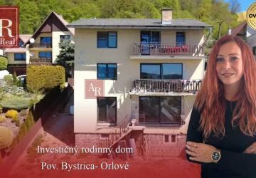 Reality Štvorposchodový investičný RD po čiastočnej rekonštrukcii- Orlové