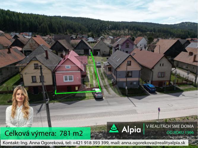 Reality 3-izbový dom dom, Važec