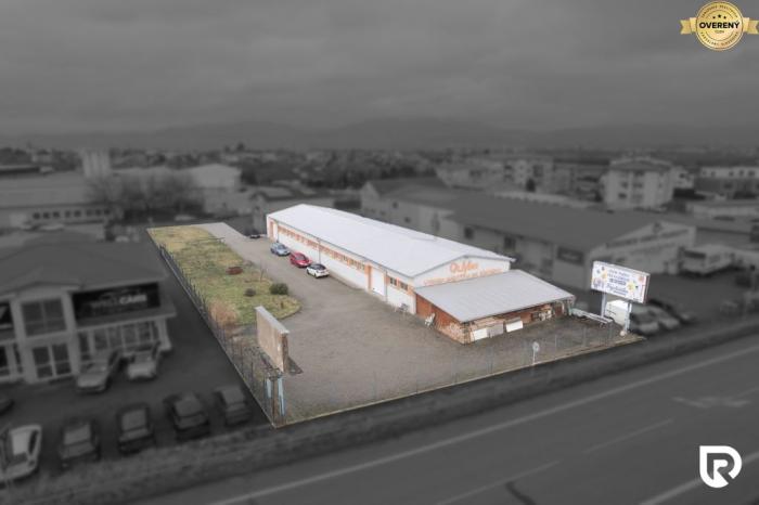 Reality RADO | VÝROBNÁ HALA 590m2 + pozemok 2202m2, Trenčianska Turná