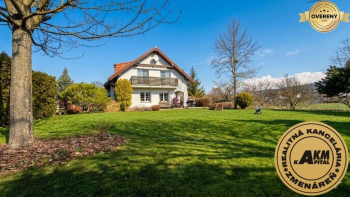 Reality Nadštandardný Rodinný dom 1750m2 Zvolen - Sliač  na predaj