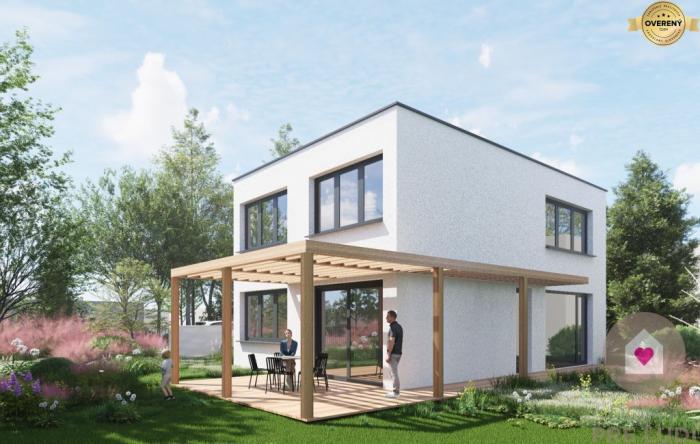 Reality VO VÝSTAVBE: 5-izbový RD s 2 kúpeľňami – ÚP 145 m2, pozemok 432 m2