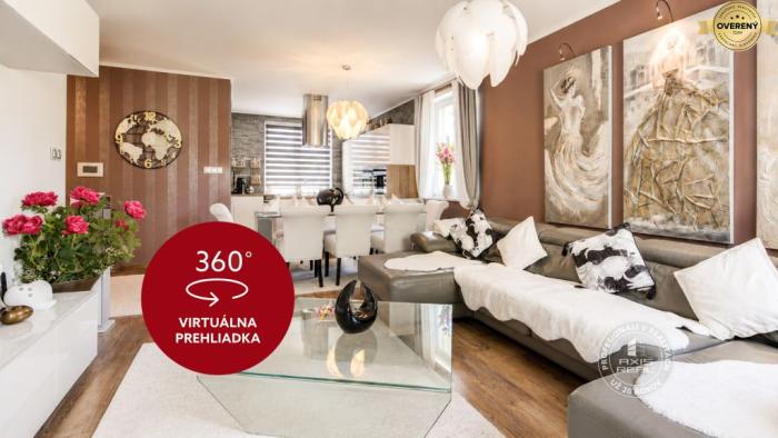 Reality AXIS REAL | Veľký pozemok, 4 izb. zariadený bungalov, bazén, Ekoosada