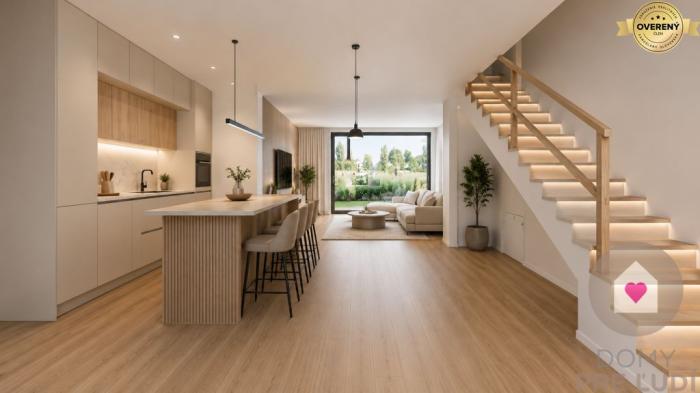 Reality KRÁĽOVÁ PRI SENCI – SKOLAUDOVANÁ novostavba 4-izbového RD, záhrada 167