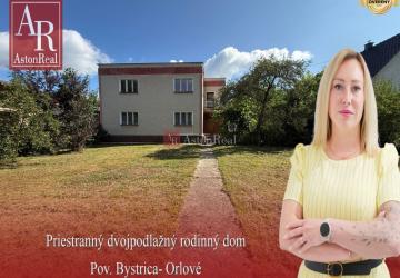 Reality Priestranný dvojpodlažný rodinný dom v tichej lokalite- Orlové