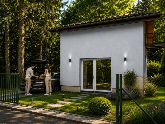 Reality PNORF- Maisonette Loft: Industriálna elegancia v objatí lesa