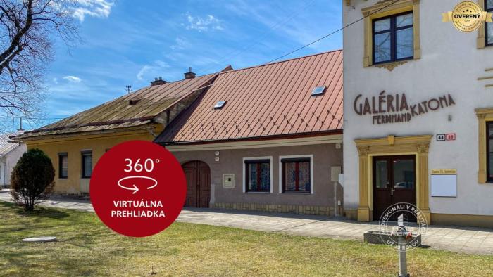 Reality AXIS REAL | Rodinný dom v centre mesta, Spišská Stará Ves