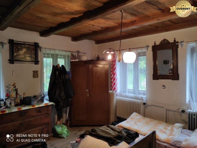 Reality ČREMOŠNÉ-chalupa na pozemku 700m2