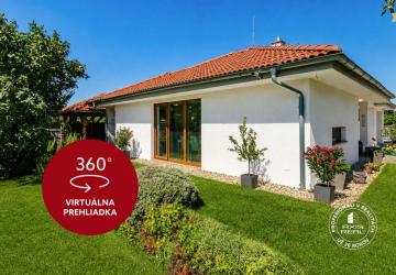 Reality AXIS REAL | NOVÝ rodinný dom s VEĽKOU ZÁHRADOU a PRESTREŠENOU TERASOU