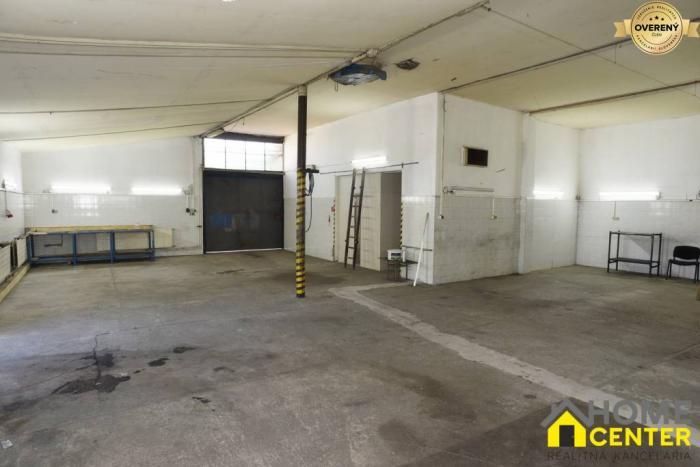 Reality NA PRENAJOM VÝROBNÝ, SKLADOVÝ PRIESTOR, 210 m2, KOMÁRNO