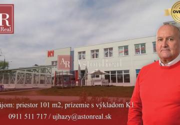Reality Prenájom: 101 m2, prízemie: služby, obchod s výkladom, K1 - Sásová