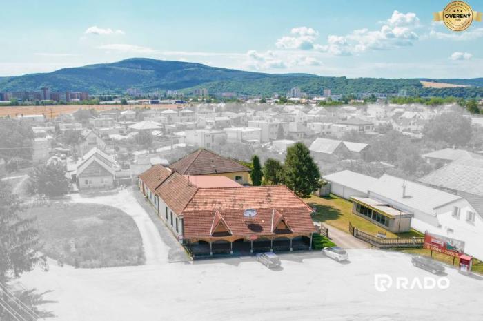 Reality RADO | Reštaurácia s pozemkom 2020m2, Partizánske