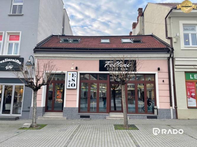 Reality RADO | Obchodný priesor - reštaurácia na prenájom, 187m2, Trenčín