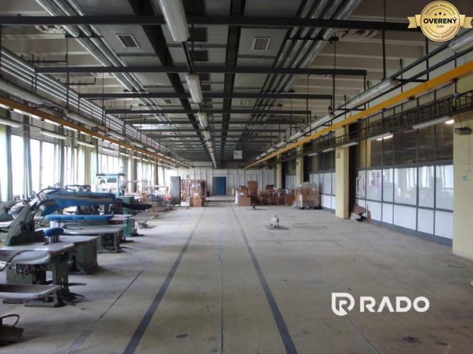 Reality RADO | Na prenájom výrobno/skladový objekt, 520 m2 , Púchov