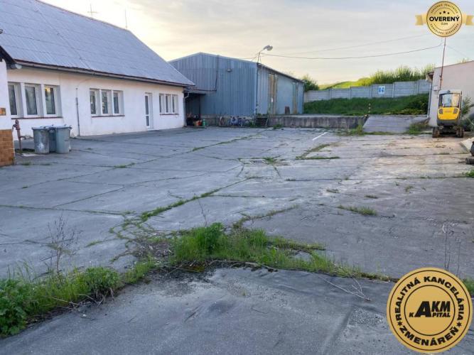 Reality SKLADOVÉ A VÝROBNÉ PRIESTORY  +  RD NA PREDAJ, ZVOLENSKA SLATINA