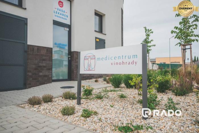 Reality RADO | Prenájom ambulancie 63,72 m2 | Medicentrum Vinohrady